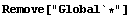 Remove["Global`*"]