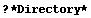 ? *Directory*
