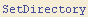 SetDirectory